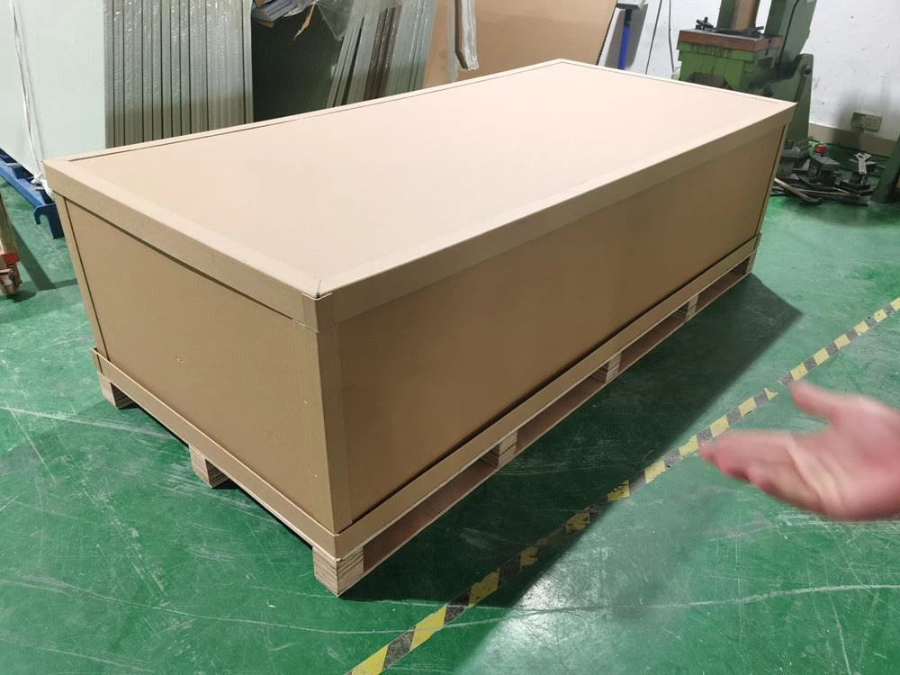 Paxton shipping container example on crate by workpod
