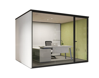 CUBE Room-in-Room small indoor office pod 8.6m² office by Workpod Australia