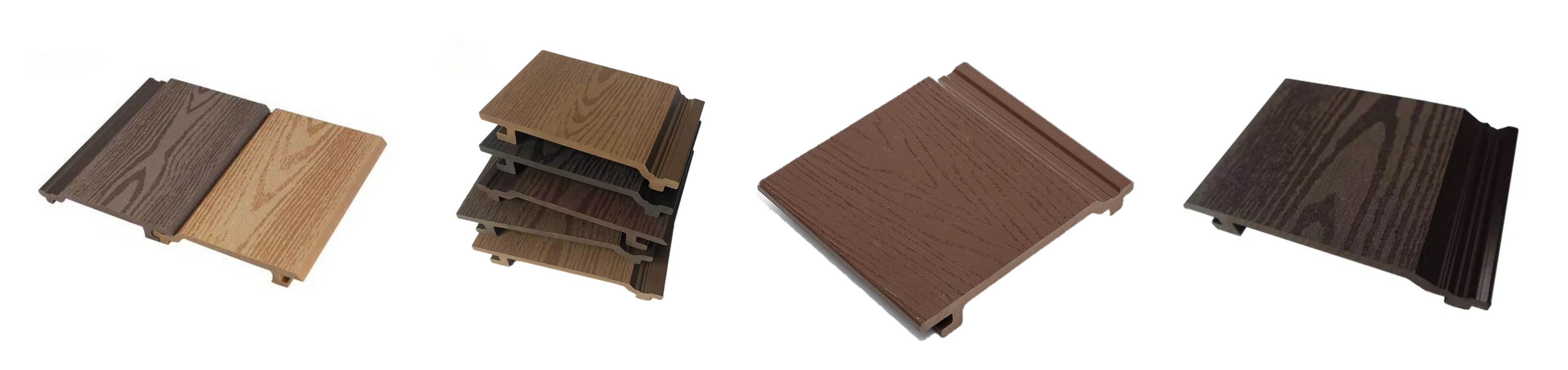 Eco wood external panel samples