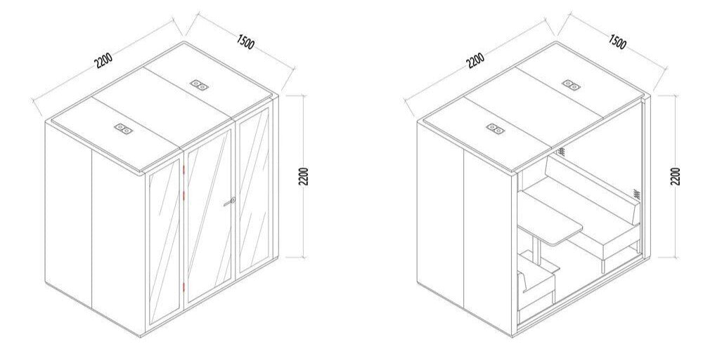 Paxton Pod - Large 3.3 SQM 4 - 6 seater from $15,999 AUD - Other