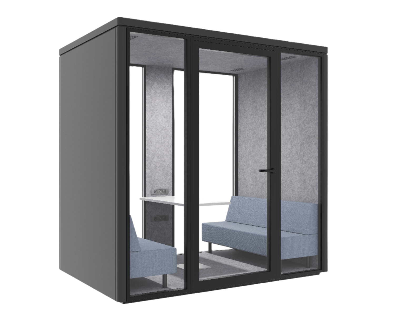 Paxton large soundproof indoor office pod 3.3m² 4-6 people by Workpod Australia