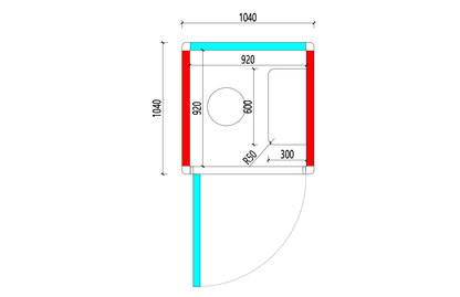 Paxton - Small 1.1 SQM for one person indoors - Other