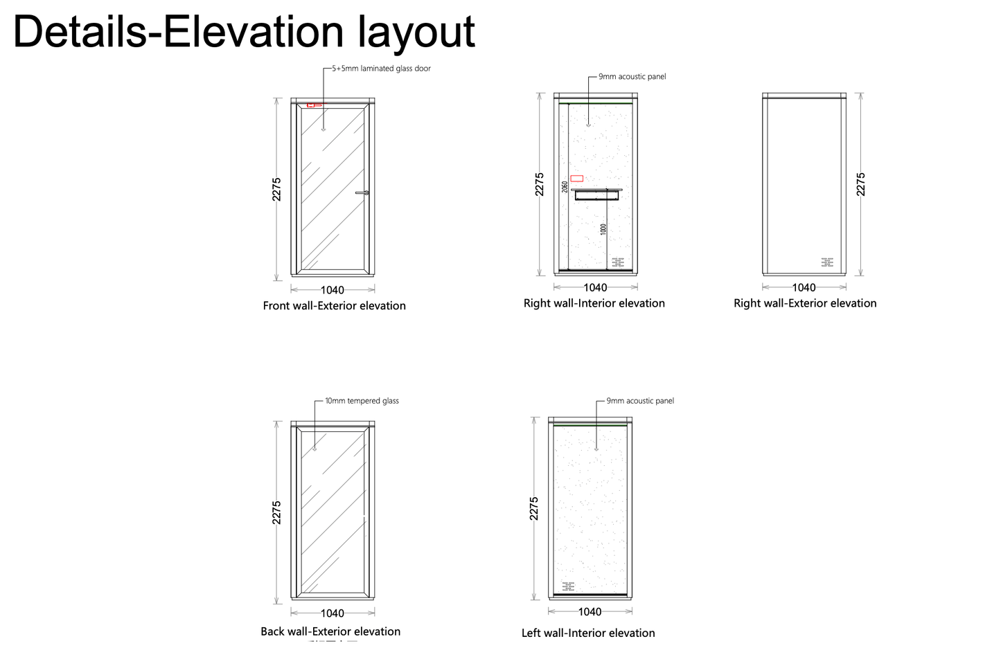 Paxton - Small 1.1 SQM for one person indoors - Other