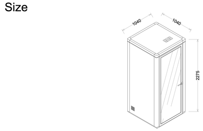 Paxton - Small 1.1 SQM for one person indoors - Other
